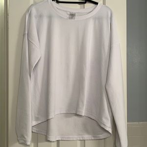 Calia white long sleeve shirt